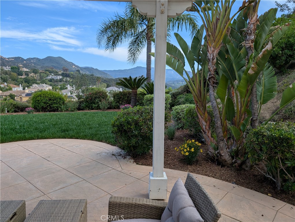 24932 Normans Way Calabasas, CA 91302 - Photo 46 of 63 a view of backyard with outdoor seating