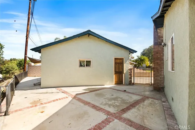a view of a outdoor space and a street view