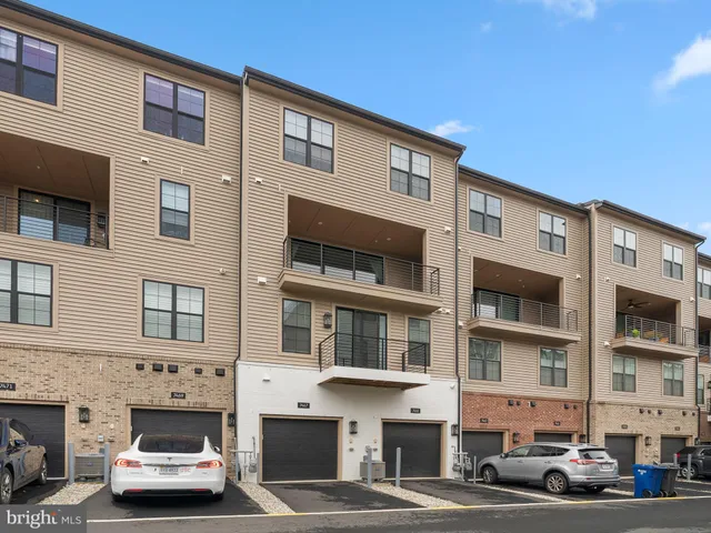a car parked in front of a building