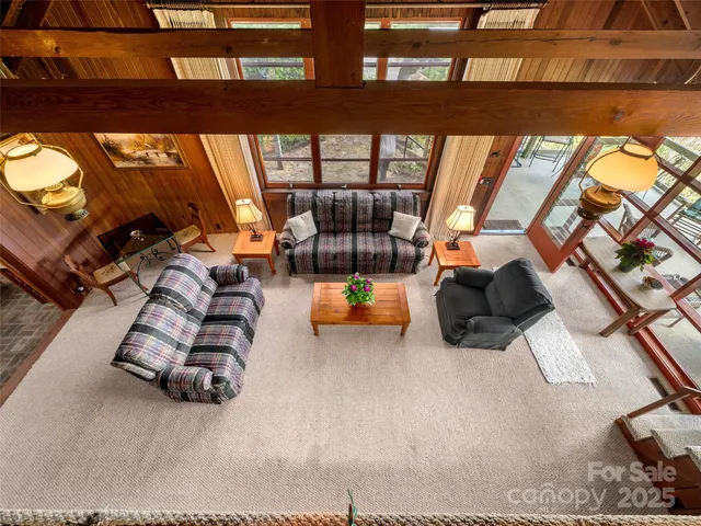 a view of lobby with furniture
