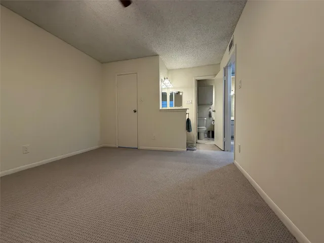 a view of empty room