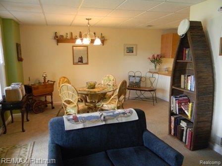 5325 Dickson Road Howell, MI 48843 - Photo 13 of 13 Lower Level Great Room Dining