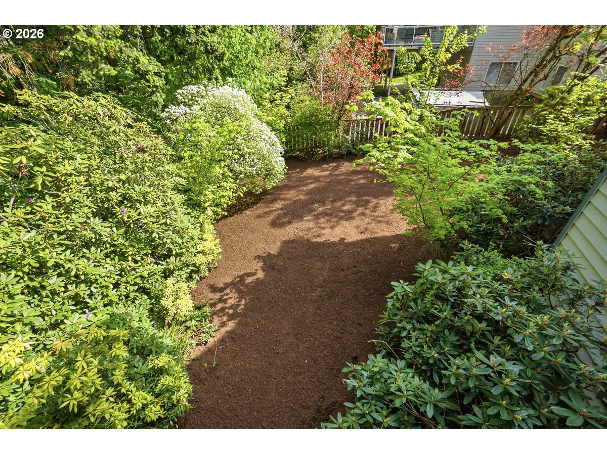 9675 Southwest 163rd Avenue Beaverton, OR 97007 - Photo 22 of 26 a view of a garden with plants