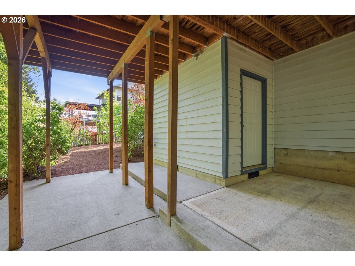 9675 Southwest 163rd Avenue Beaverton, OR 97007 - Photo 24 of 26 a balcony view with a outdoor space