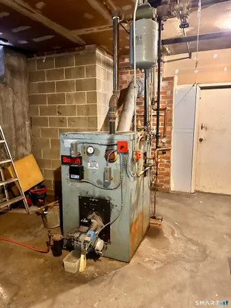 a view of storage and utility room