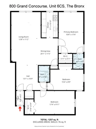 $330,000 | 800 Grand Concourse, Unit 6CS | Concourse Village
