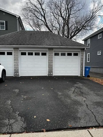 a front view of house