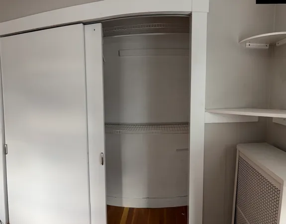 a view of walk in closet