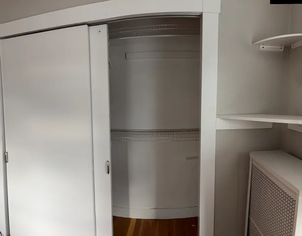 a view of walk in closet