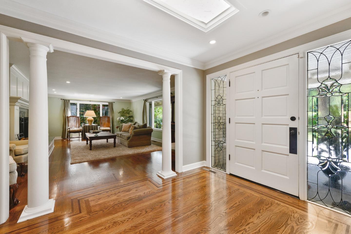261 Atherton Avenue Atherton, CA 94027 - Photo 3 of 49 a view of a livingroom with furniture and hardwood floor