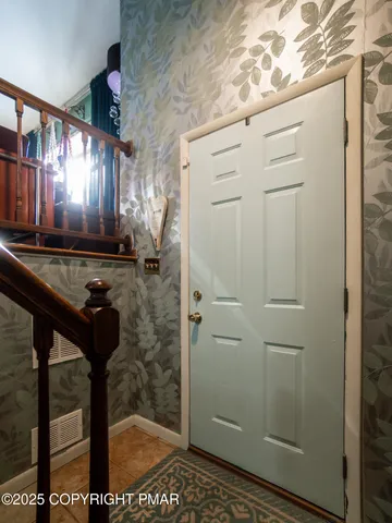 a bathroom with shower