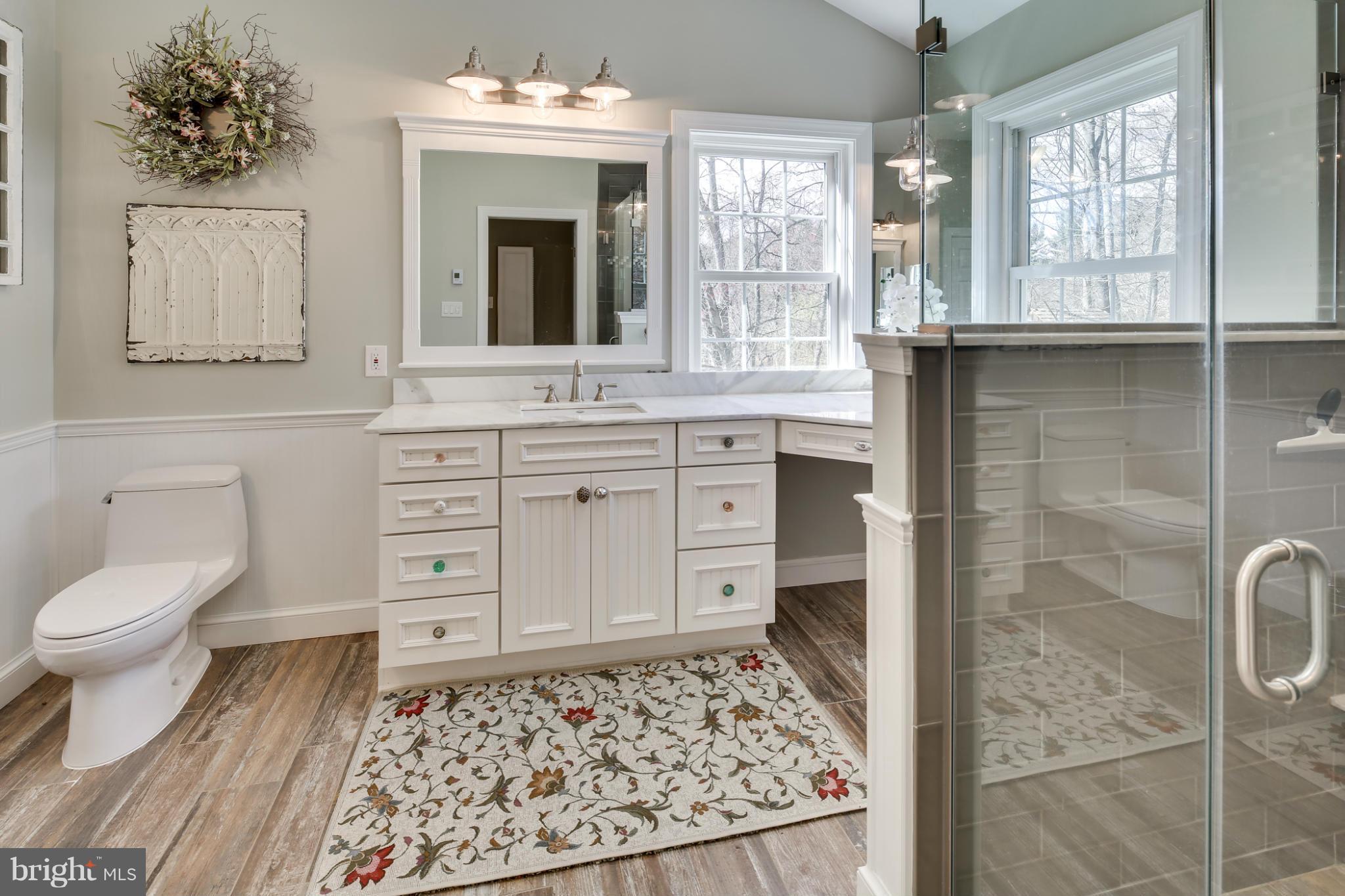 4127 Sharp Road Glenelg, MD 21737 - Photo 21 of 29 Sunfilled master bath w/frameless shower walls