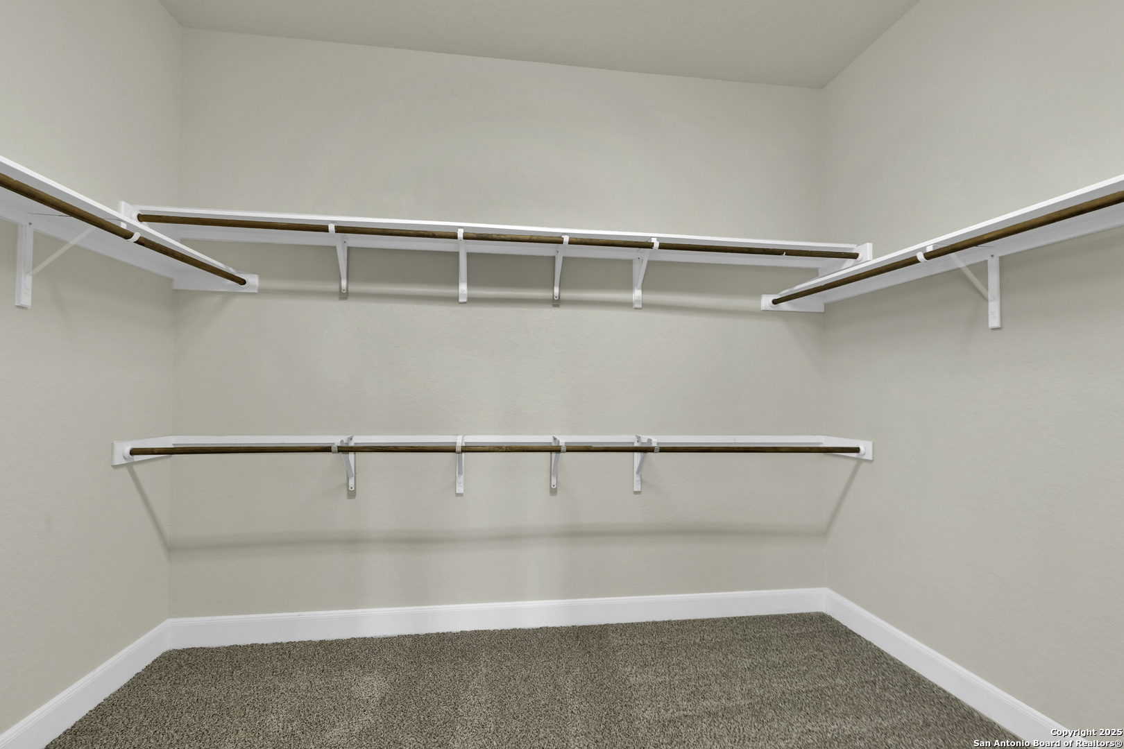 945 Foxbrook Way Cibolo, TX 78108 - Photo 12 of 20 a view of an empty walk in closet