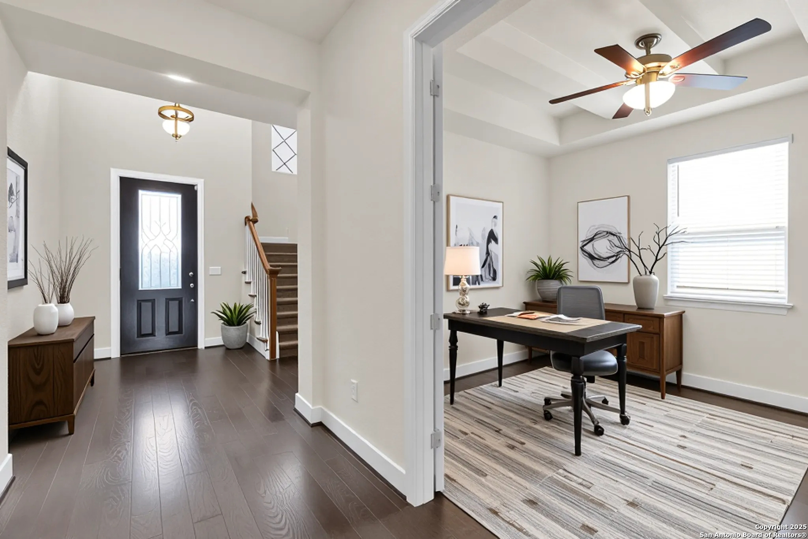 945 Foxbrook Way Cibolo, TX 78108 - Photo 4 of 20 a view of a livingroom with furniture and a window