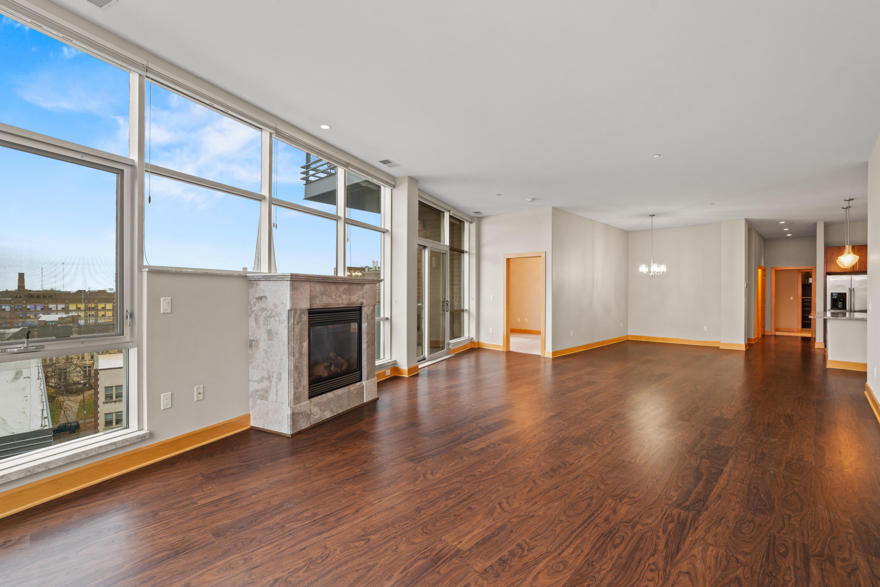 1111 North Marshall Street, Unit 704 Milwaukee, WI 53202 - Photo 6 of 42 Gas Fireplace