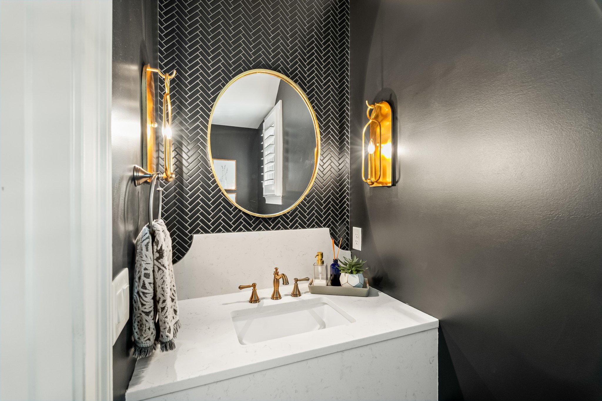 3013 Conar Street Franklin, TN 37064 - Photo 12 of 62 a bathroom with a sink and a mirror