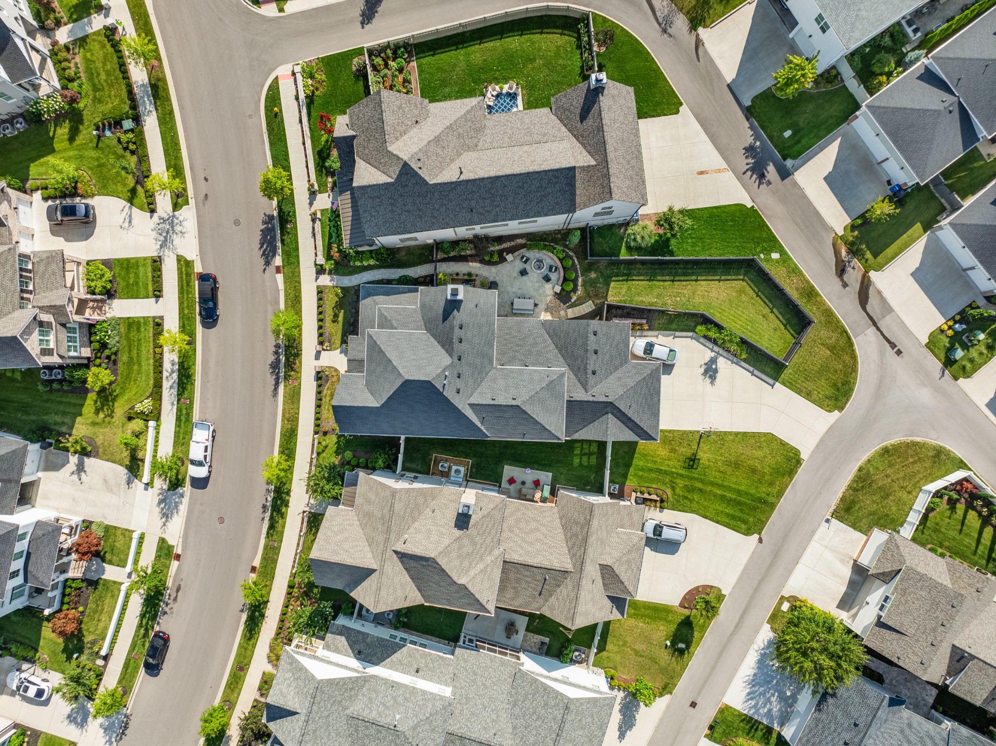 3013 Conar Street Franklin, TN 37064 - Photo 57 of 62 an aerial view of residential houses with outdoor space