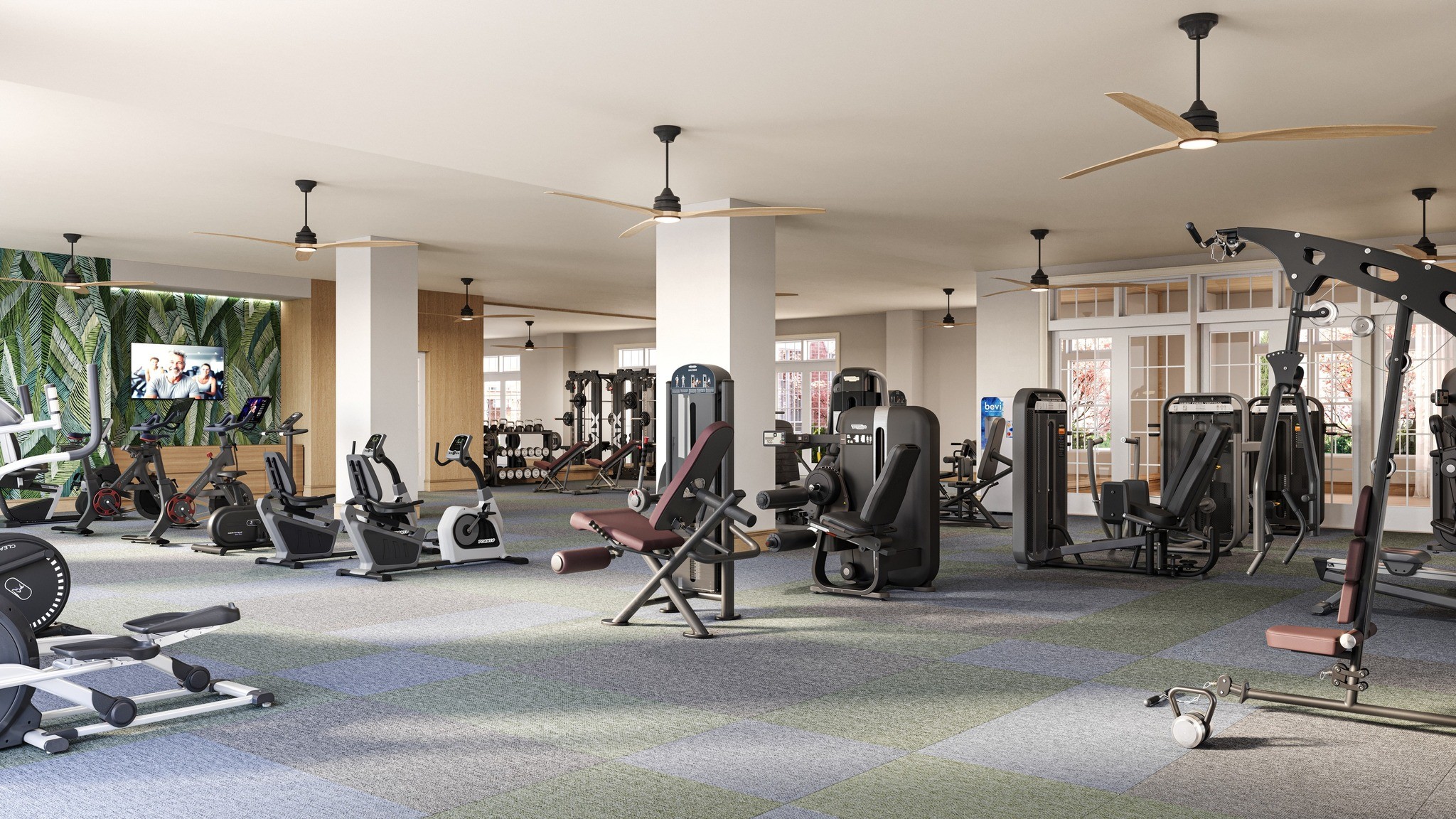 3013 Conar Street Franklin, TN 37064 - Photo 60 of 62 a view of a room with gym equipment