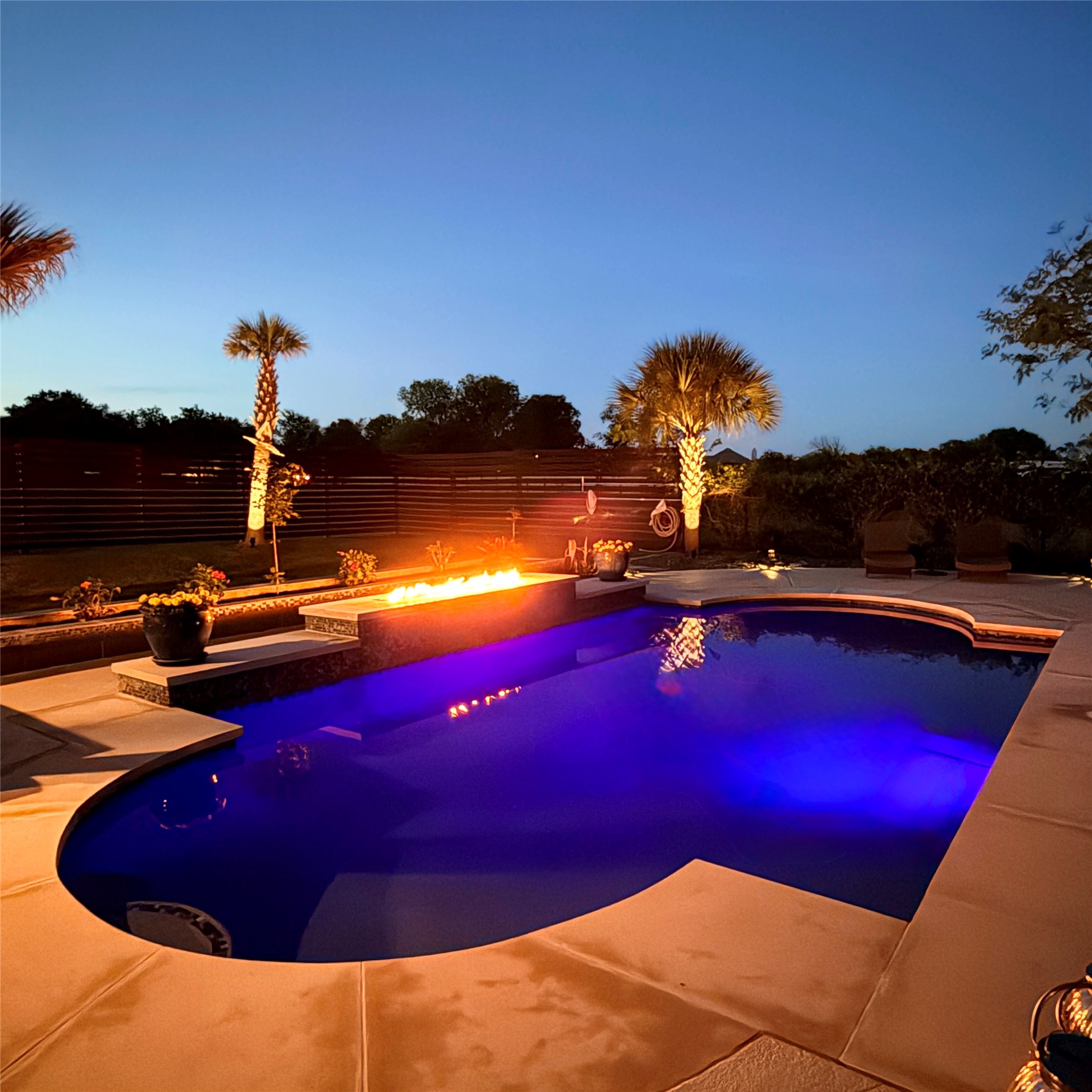 1902 Rowe Loop Pflugerville, TX 78660 - Photo 2 of 38 View of pool with a fenced backyard and patio surround