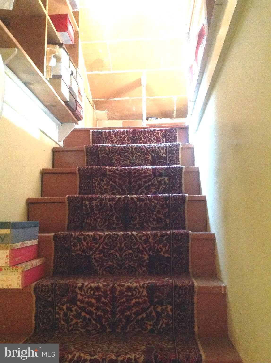 1801 Frederick Road Baltimore, MD 21228 - Photo 22 of 30 Attic Stairs