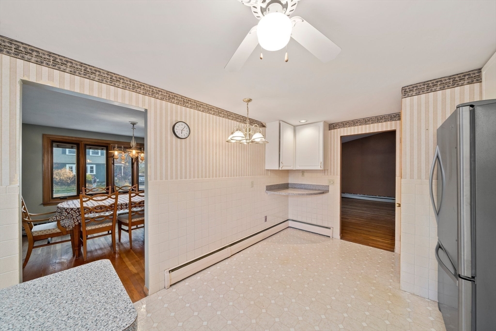 12 Prospect Park Boston, MA 02136 - Photo 13 of 42 a view of kitchen with refrigerator and window