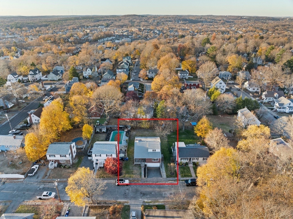 12 Prospect Park Boston, MA 02136 - Photo 36 of 42 an aerial view of residential houses with outdoor space