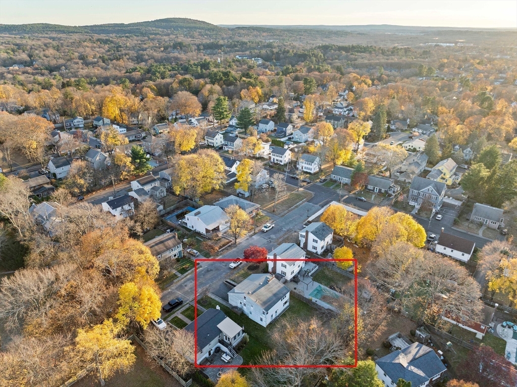 12 Prospect Park Boston, MA 02136 - Photo 40 of 42 an aerial view of residential houses with outdoor space
