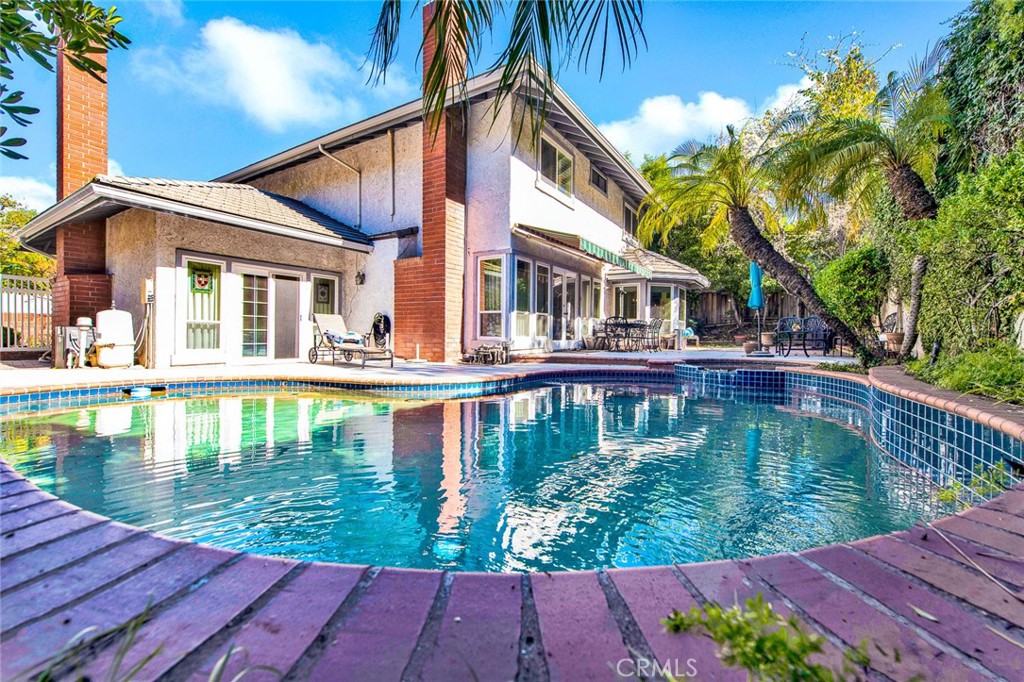 7214 East Wrangler Circle Orange, CA 92869 - Photo 65 of 69 a view of a house with pool