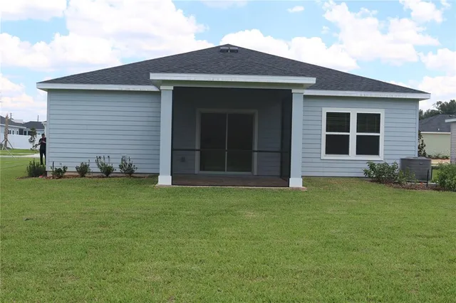 a view of a house with garden