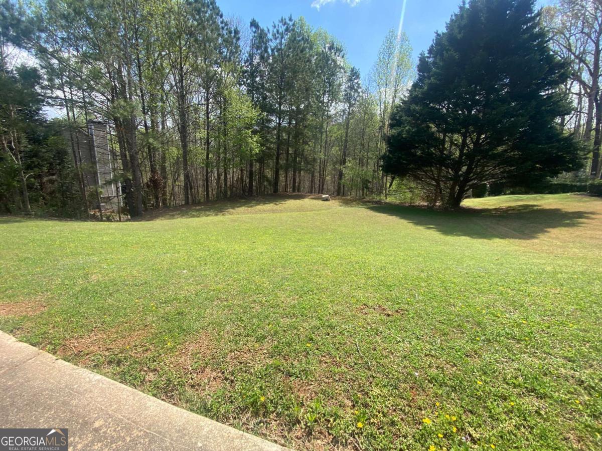 7293 Litany Court, Unit LOT 49 Flowery Branch, GA 30542 - Photo 2 of 6 a view of yard with swimming pool and trees