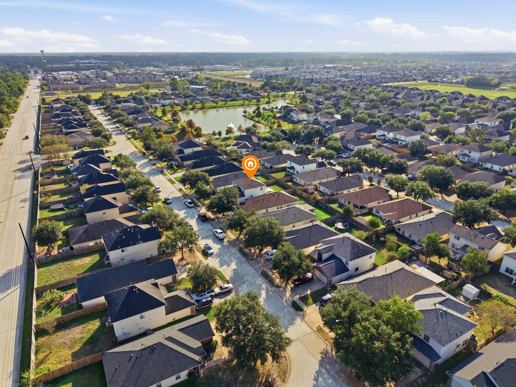 21631 Falvel Misty Drive Spring, TX 77388 - Photo 26 of 29 an aerial view of multiple house