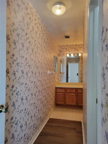 a view of a small space