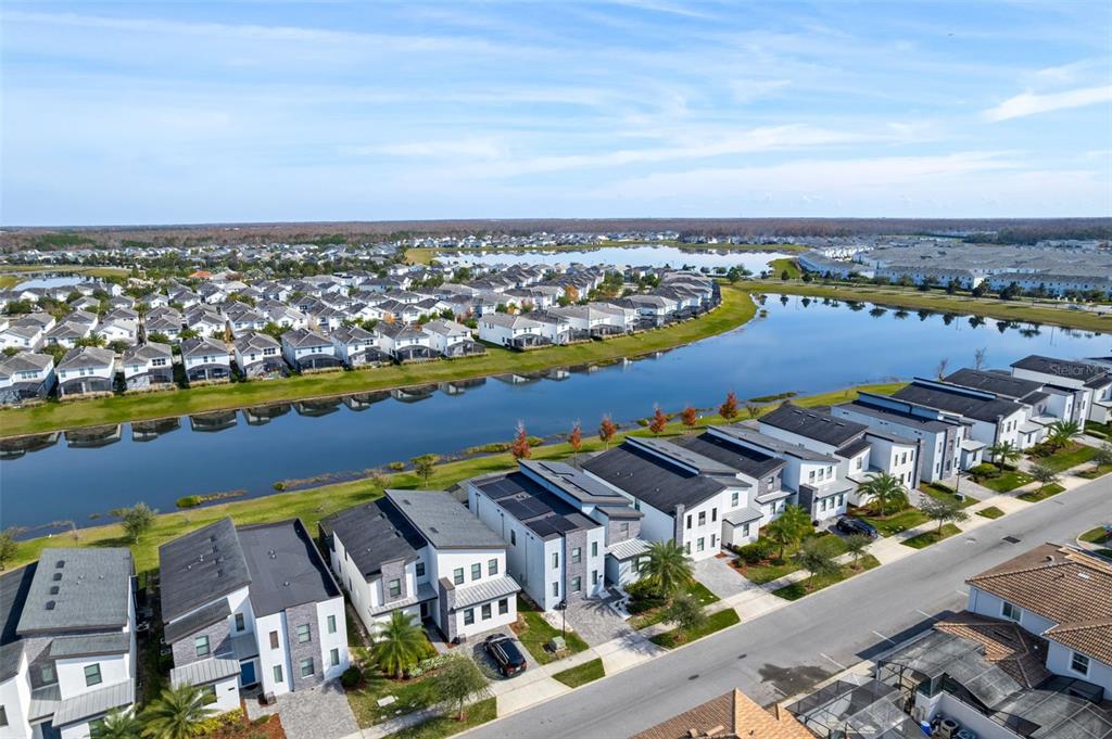 2933 Fable Street Kissimmee, FL 34746 - Photo 49 of 53 an aerial view of a city with lawn chairs