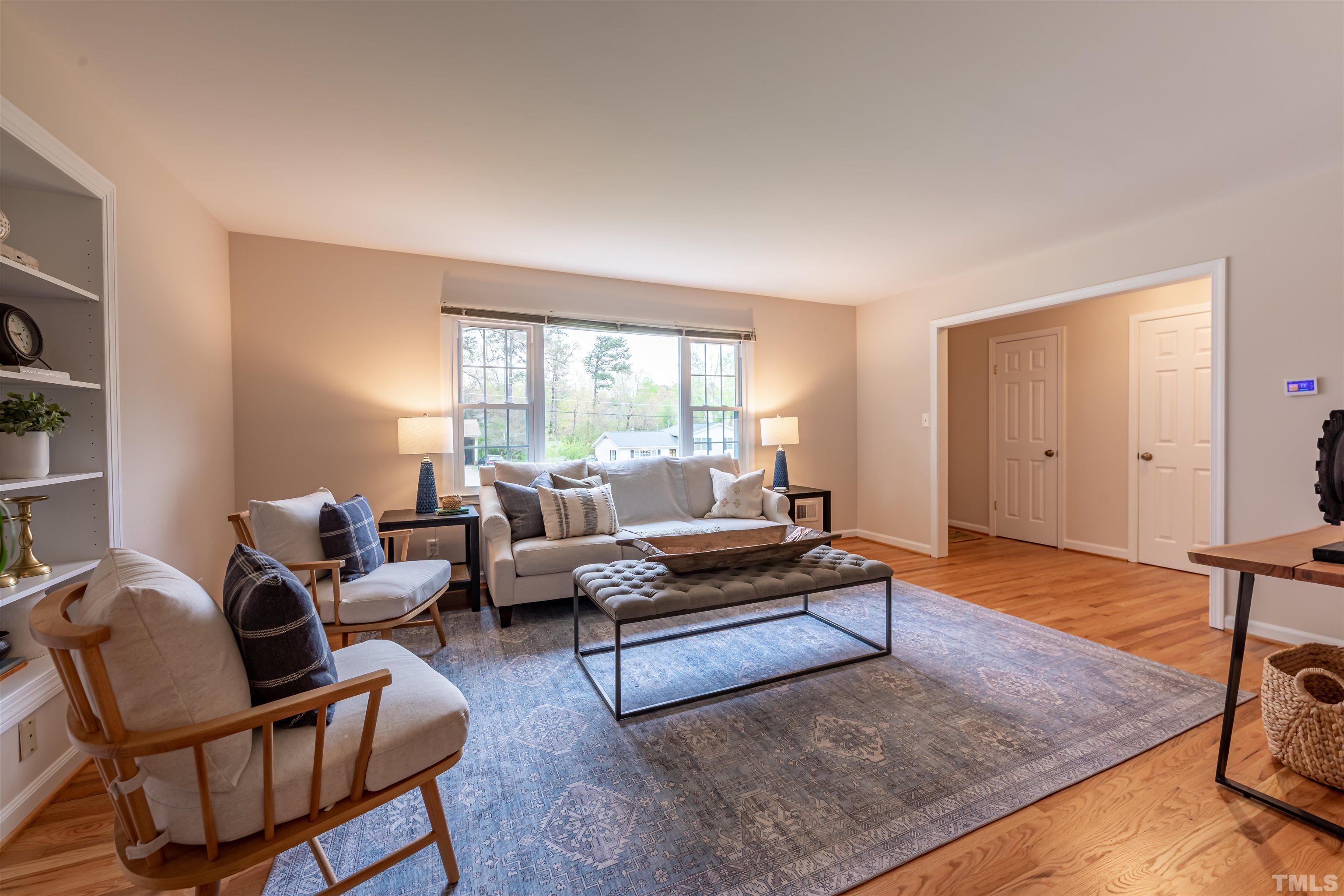 3101 Sherry Drive Raleigh, NC 27604 - Photo 10 of 28 a living room with furniture and a window