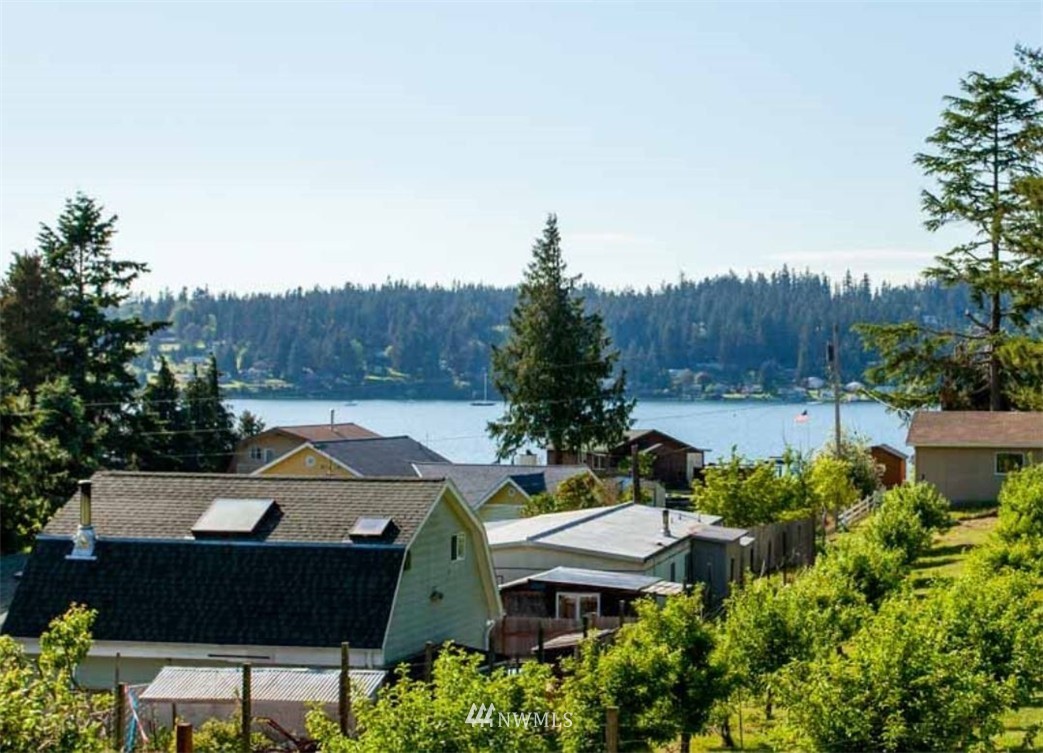 5390 East Harbor Road Freeland, WA 98249 - Photo 3 of 17 an aerial view of a house with yard and outdoor seating