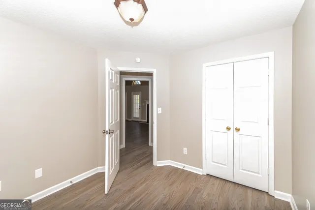 wooden floor in an empty room