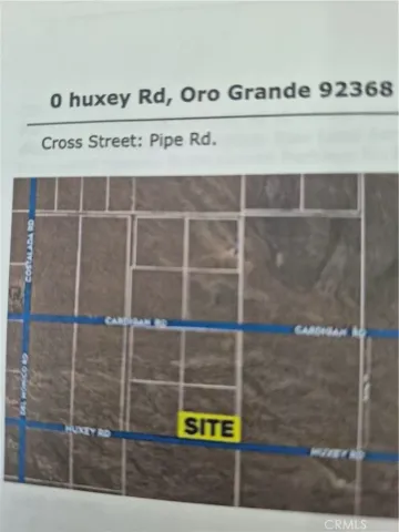 $65,000 | 0 Huxey, Oro Grande, CA 92368