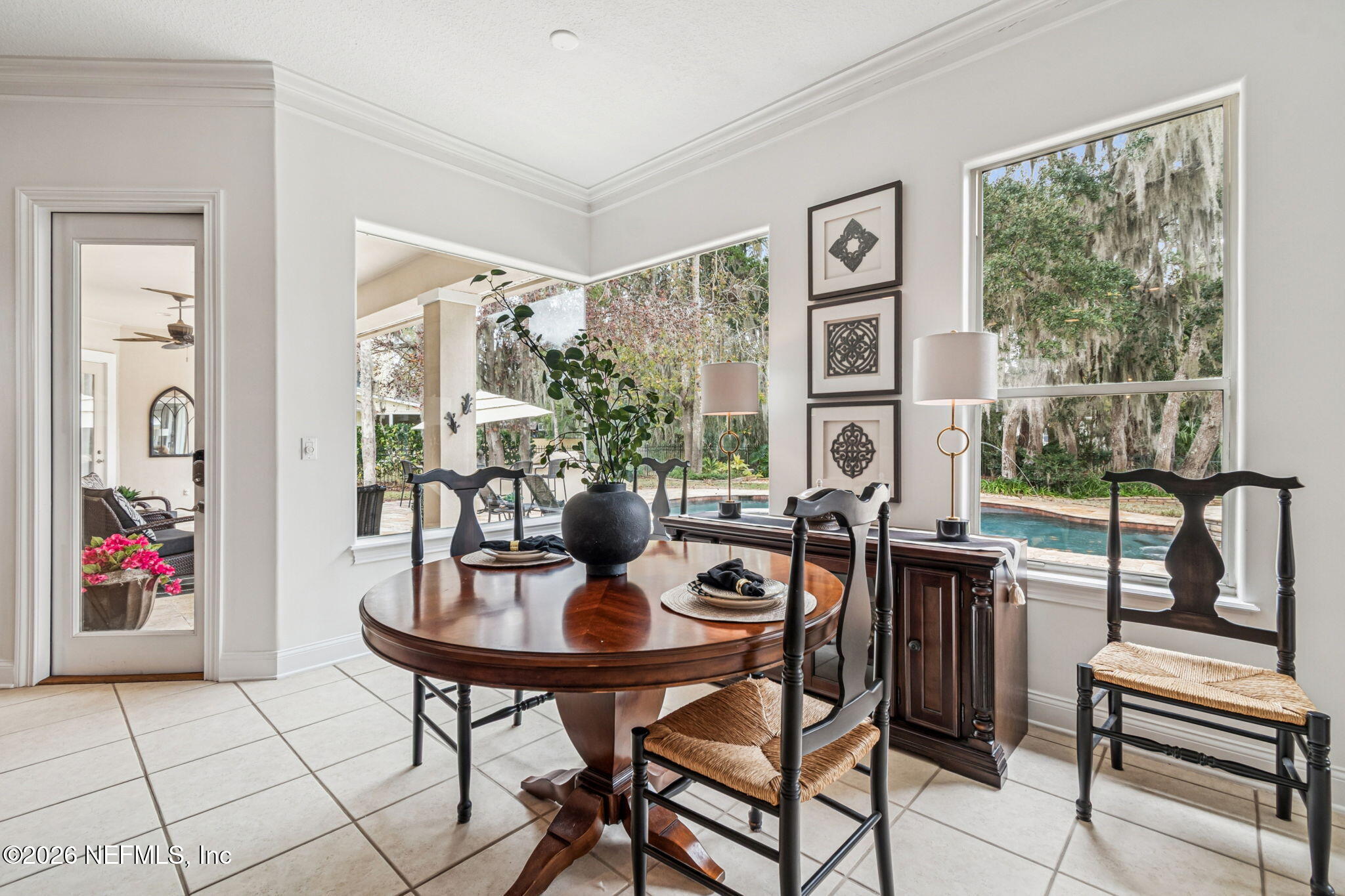113 Natures Way Ponte Vedra Beach, FL 32082 - Photo 42 of 96 a view of a dining room with furniture window and outside view