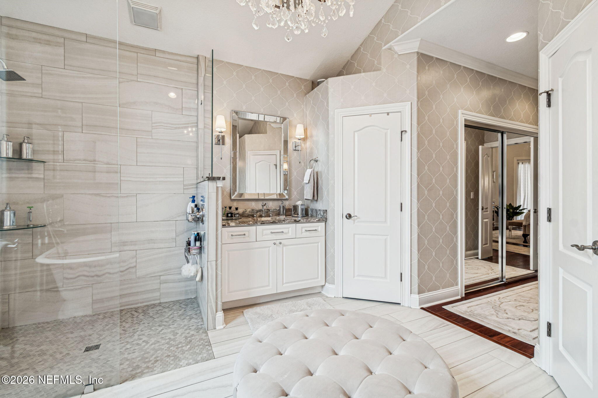 113 Natures Way Ponte Vedra Beach, FL 32082 - Photo 56 of 96 a bathroom with a shower and a sink