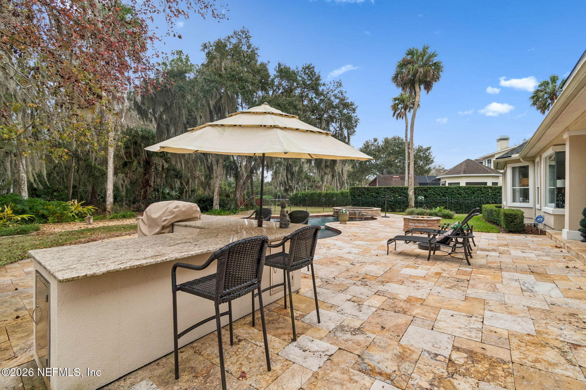 113 Natures Way Ponte Vedra Beach, FL 32082 - Photo 86 of 96 a view of backyard with patio and outdoor seating