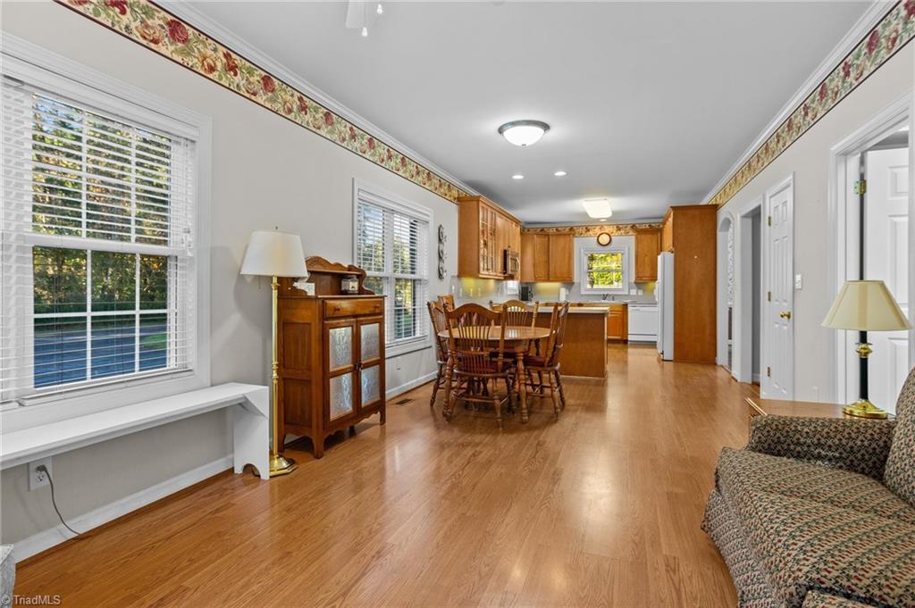 8209 Stafford Mill Road Oak Ridge, NC 27310 - Photo 12 of 50 Breakfast area view from den