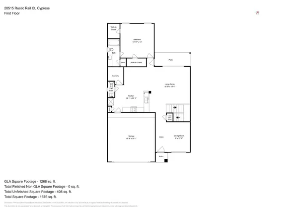 $2,195 | 20515 Rustic Rail Court, Cypress, TX 77433