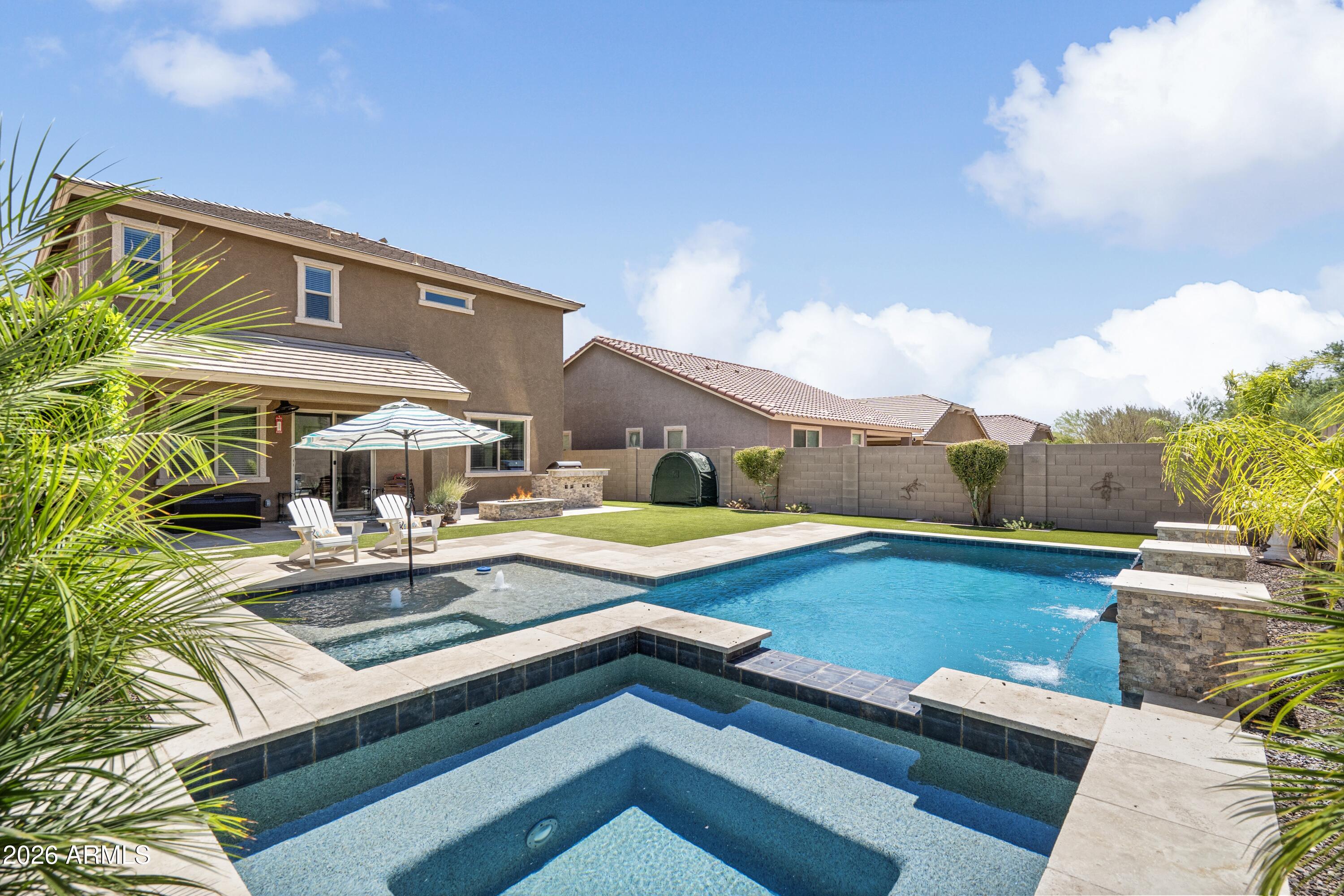 4120 East Roy Rogers Road Cave Creek, AZ 85331 - Photo 13 of 35 Heated Pool and Spa