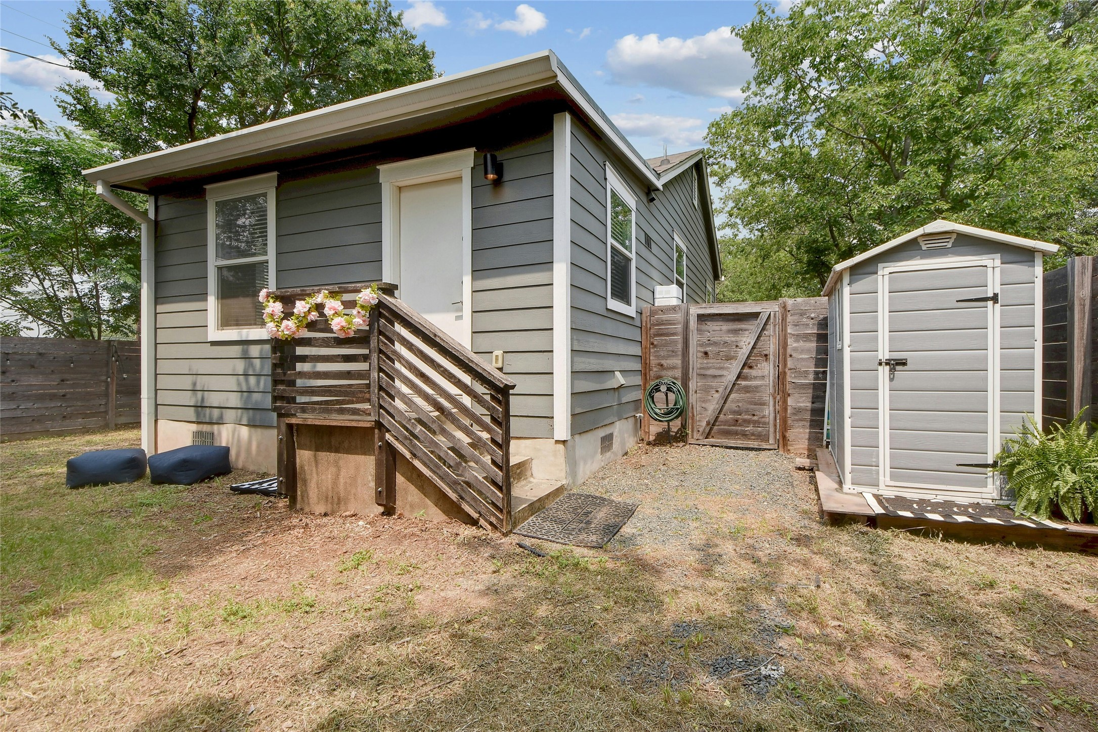 3403 King Street Austin, TX 78705 - Photo 20 of 29 a view of house with a yard and stairs