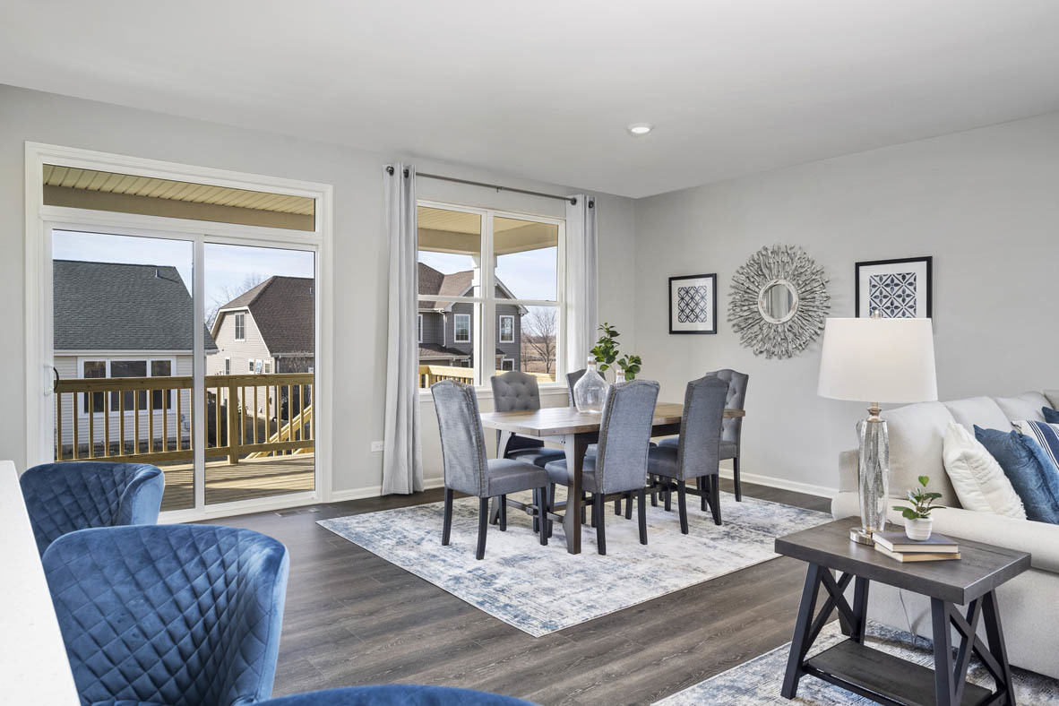 920 Eineke Boulevard Algonquin, IL 60102 - Photo 13 of 27 a view of a dining room with furniture window and wooden floor