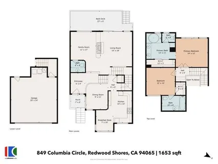 $1,285,821 | 849 Columbia Circle, Redwood Shores, CA 94065