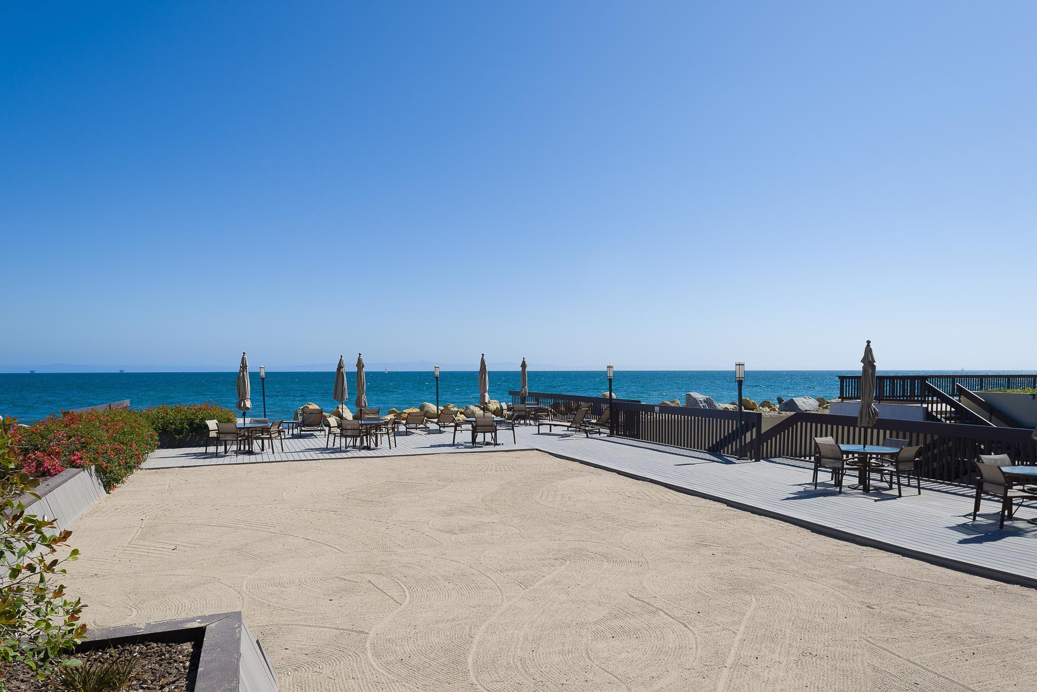 1300 Plaza Pacifica Montecito Ca Montecito, CA 93108 - Photo 27 of 31 a terrace with a bench and trees