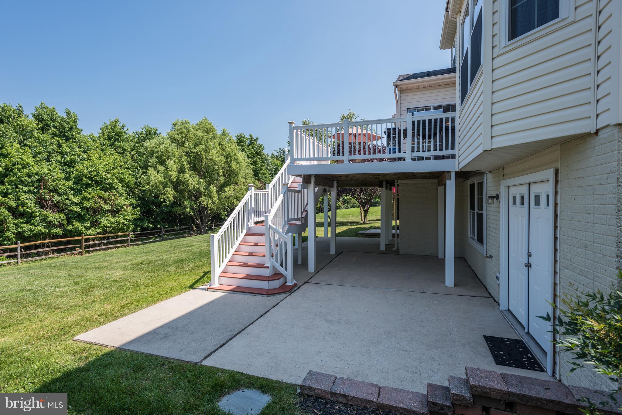 9506 Good Spring Drive Perry Hall, MD 21128 - Photo 41 of 50 LOWER LEVEL CONCRETE PATIO
