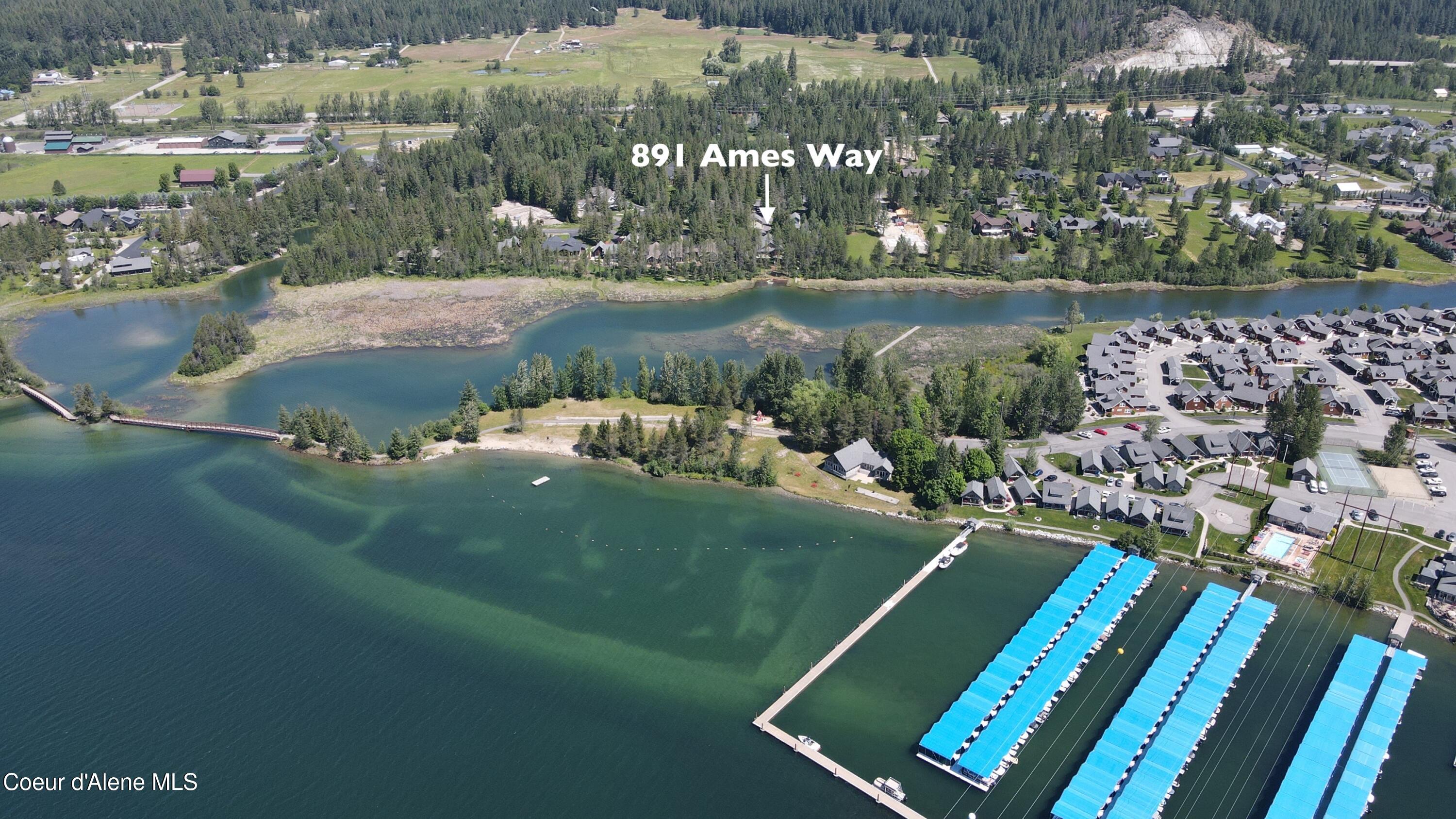 891 Ames Way Dover, ID 83825 - Photo 55 of 66 58. View Overhead larger font copy