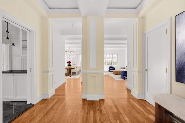 a view of a living room